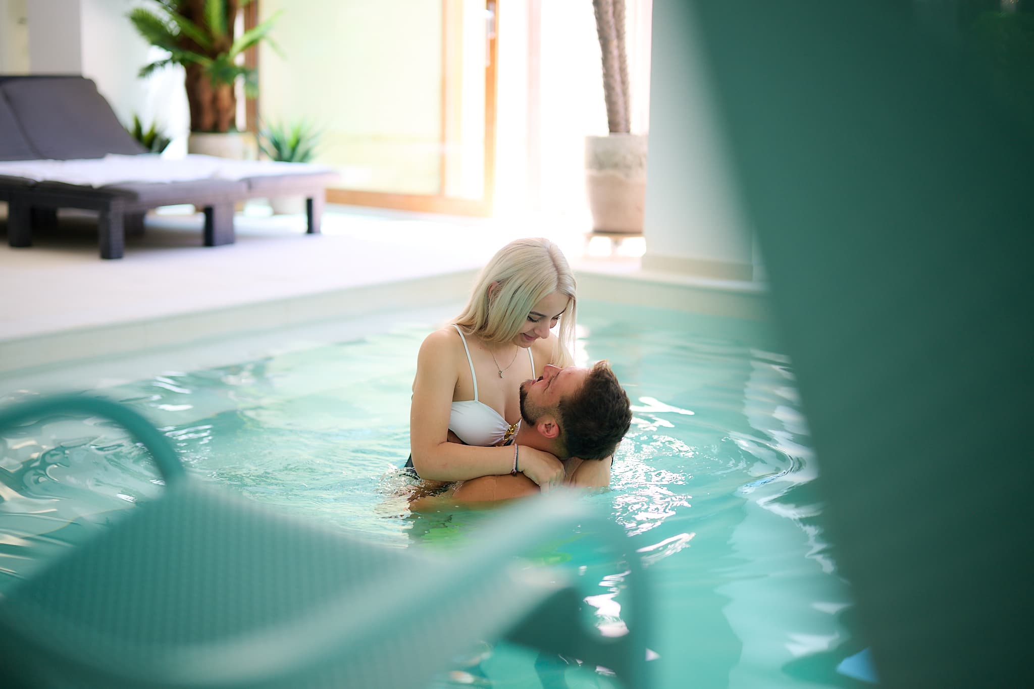 Piscină interioară la SPA 5Senses