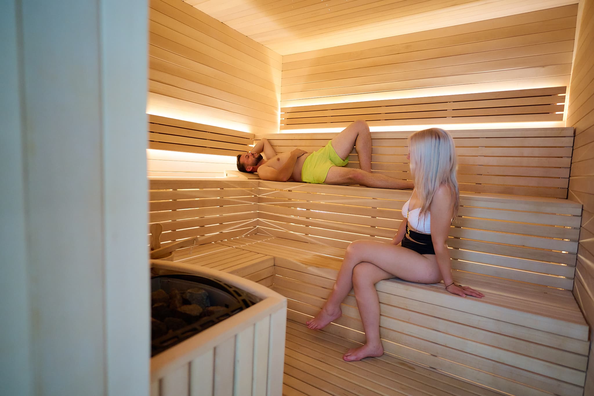 Interiorul zonei aqua